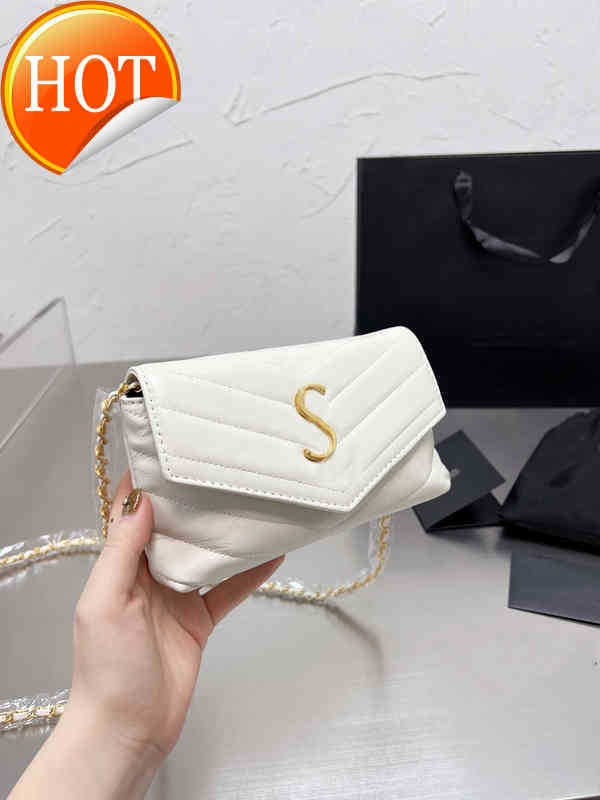 

Designer Luxury YYSL Bags For Womens Handbags Crossbody Purses YSLitys large Capacity Versatile The Tote Bag Loulou Multicolour Fashion Leather Wallet H0U8, No bag