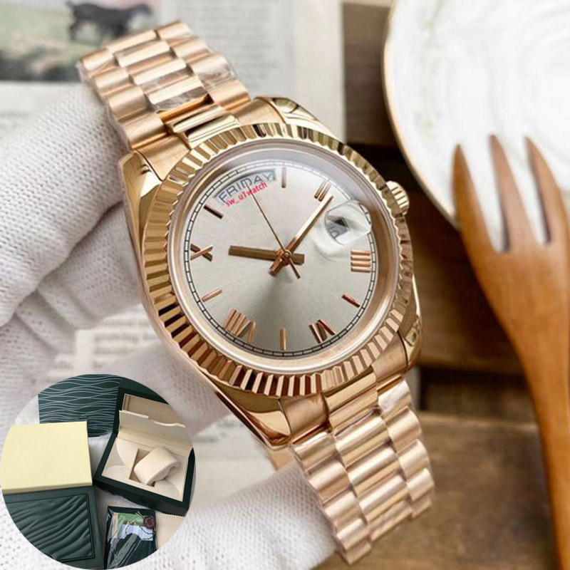 

womens luxury watch montre de luxe President Day Date Gold Perpetual Automatic Movement watches Girl 904L Stainless steel woman fashion Femme Reloj daydate Watchs, Watch1