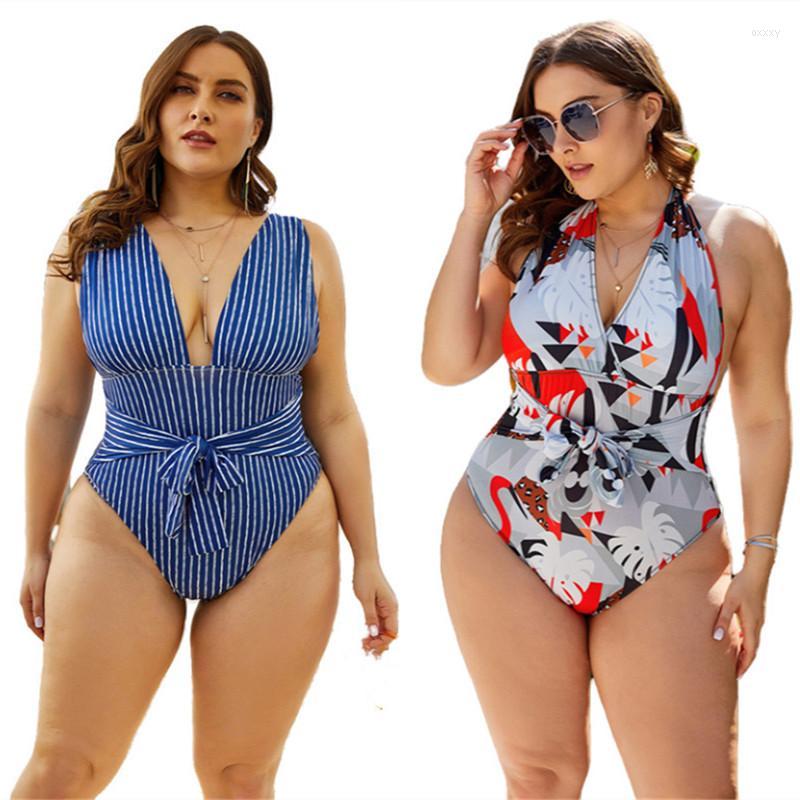 

Women's Swimwear Women's Plus Size Clothing 5xl Beach Style Bikinis Shorts Bodysuits Women Wholesale Drop Striped Bodycon Stretch, White