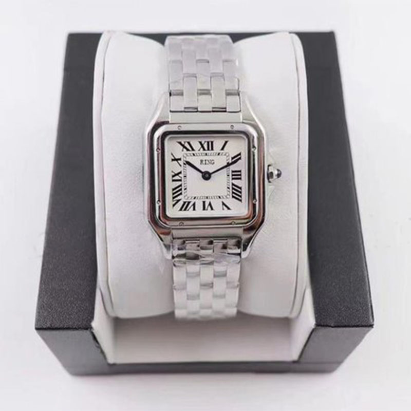 montre femme montres à quartz de mode Boucle coulissante en acier inoxydable 22 / 37mm montre en or Saphir Mouvement lumineux montres Montre de L