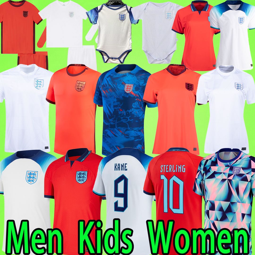 

Englands MEN WOMEN Soccer Jerseys KIDS KIT BABY 22 23 Football Shirts t boys 2023 KANE GREALISH SANCHO FODEN RASHFORD STERLING MOUNT ABRAHAM WALKER Uniform child, 2022 men6