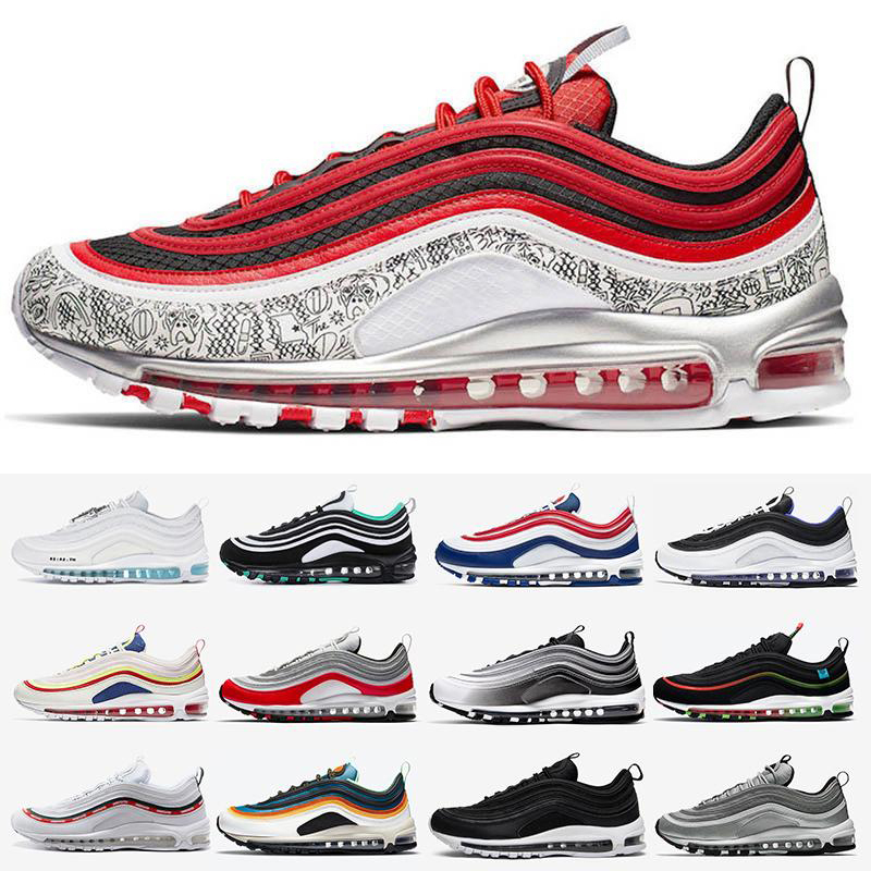 

Air Mens Shoes Size 12 97 Sneakers Runnings Trainers 884421-001 Max Us 12 Casual Women Scarpe US12 Silver Bullet Eur 46 Red Runners Purple 7438 Orange Gray, C03