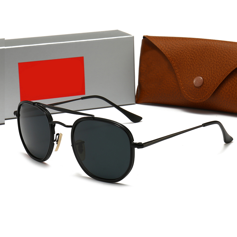 

Lens eyeglass Men Classic Brand Retro women 3648 Ray Sunglasses Luxury Designer Eyewear Pilot Sun Glasses UV Protection spectacles