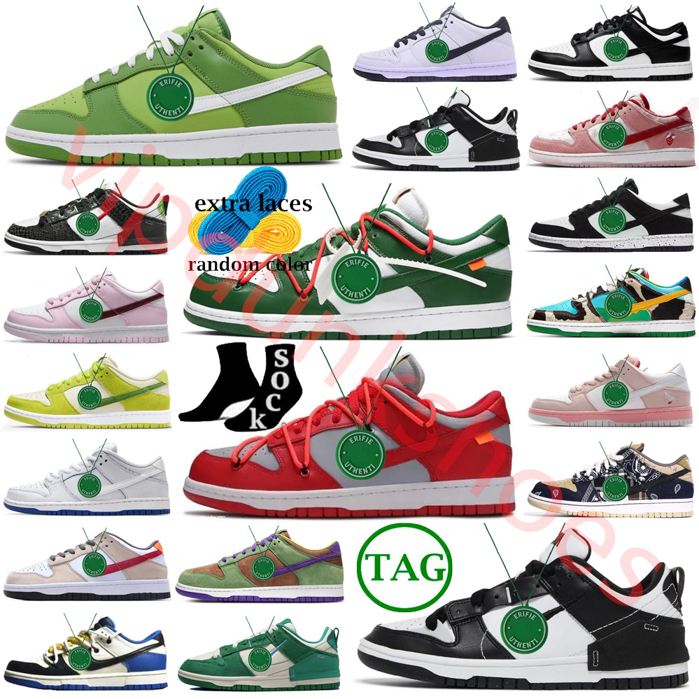 

2023 White Black Panda shoes for men women lows Argon off Authentic Safari Mix Triple Pink shoes lot 01 09 49 OF 50 Pure Platinum Grey Green, Color # 31