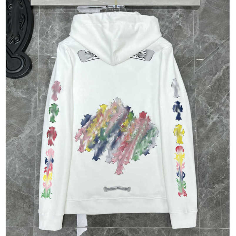 

Luxury Mens Fashion Jackets Sweatshirts Designer Hoodies Zipper Sanskrit Graffiti Hooded Sweater Cross Pullover Hoodie Casual Women Tops Coat Jacket O68w, Please contact us for real pictures