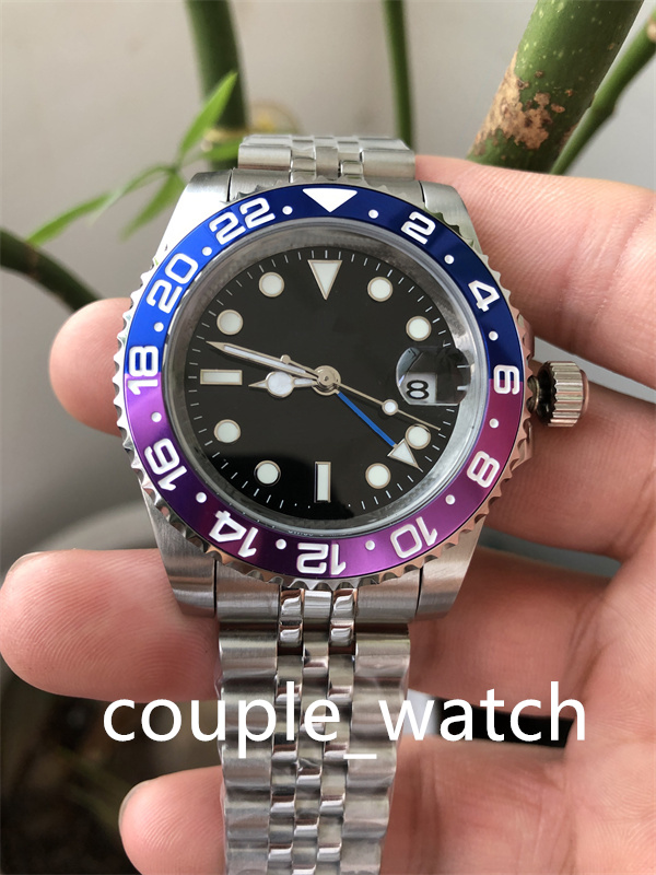 

new mens automatic gold Mechanical Watches women dress full Stainless steel Sapphire waterproof Luminous Couples Wristwatches 2813, Make up the difference link