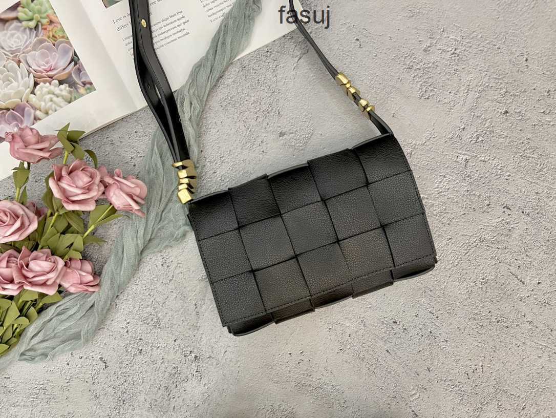 

Fashion Ladies Bottess bags Venetas Popular small square Versatile cross body Small Women 2022 New style able texture commuting shoulder, Black