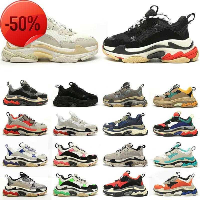 

Dress Shoes Dress Shoes Boots Triple S Men Women Designer Casual Shoes Platform Sneakers Black White Dark Grey Pink Split Multi Fuchsia Beige Taupe Mens Trainers, #10