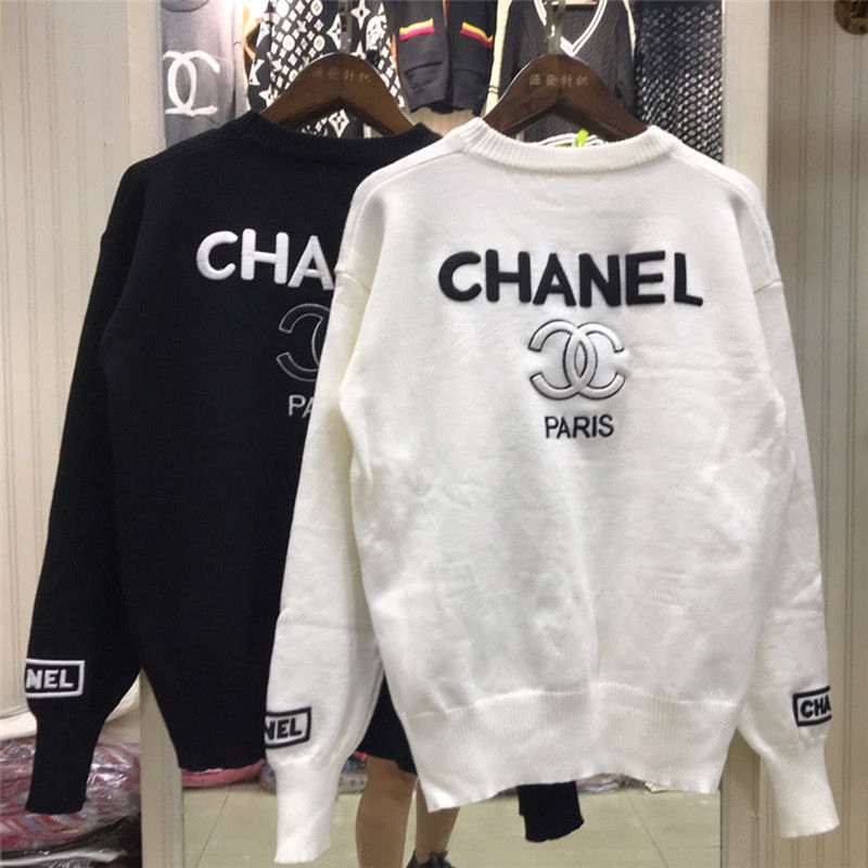 2022 Sweater Womens Automne European haut de gamme Custom Empiderie avec lettre d'alphabet de mode confortable Bottoir d'hiver chaud grande taill