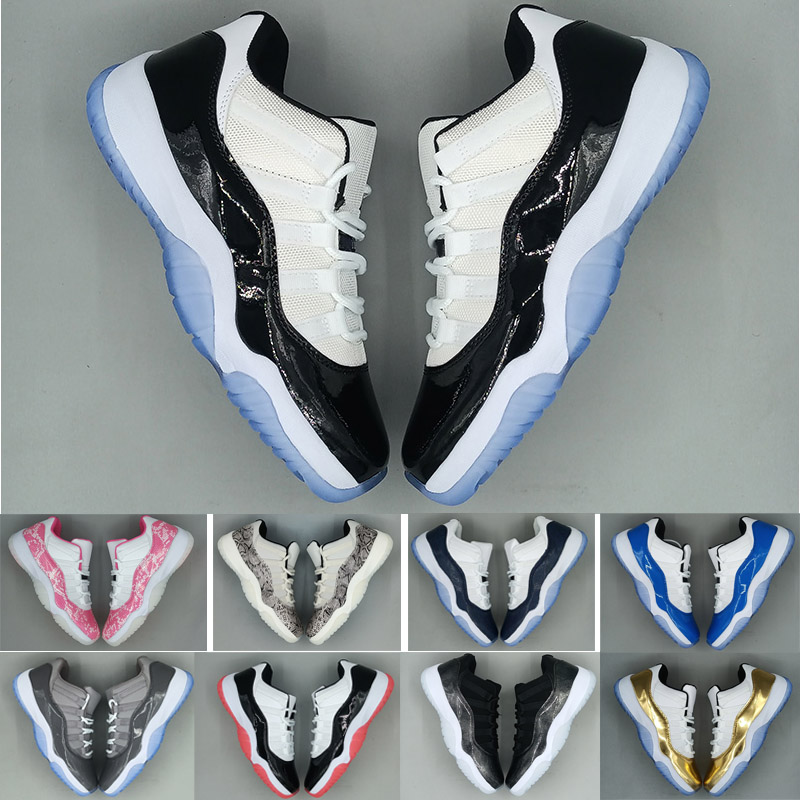 

Basketball Shoes 11 cut low Space jam Red Metallic Gold For Mens Women Athletic XI Sport Sneakers, 004