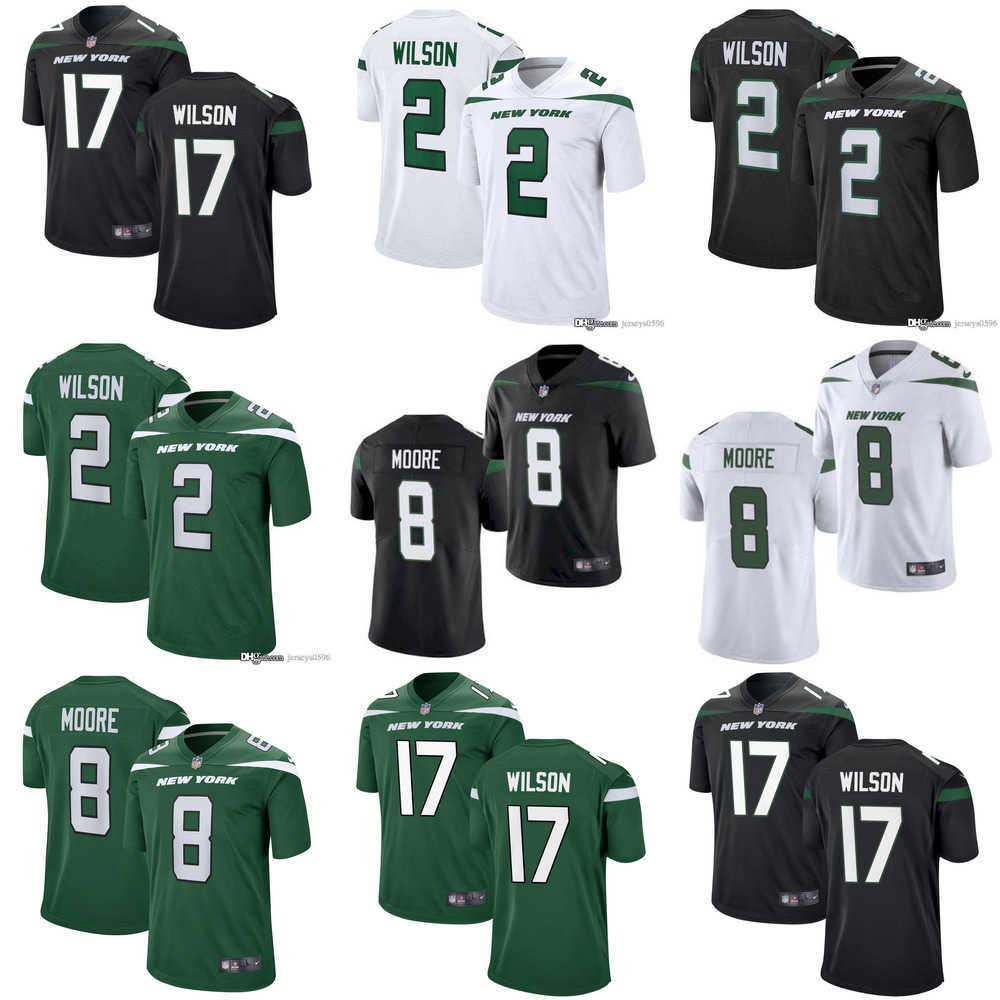 

Football Jerseys Men women Youth New York''Jet''Jersey 1 Ahmad Sauce Gardner 17 Garrett Wilson 2 Zach Wilson 8 Elijah Moore, Color