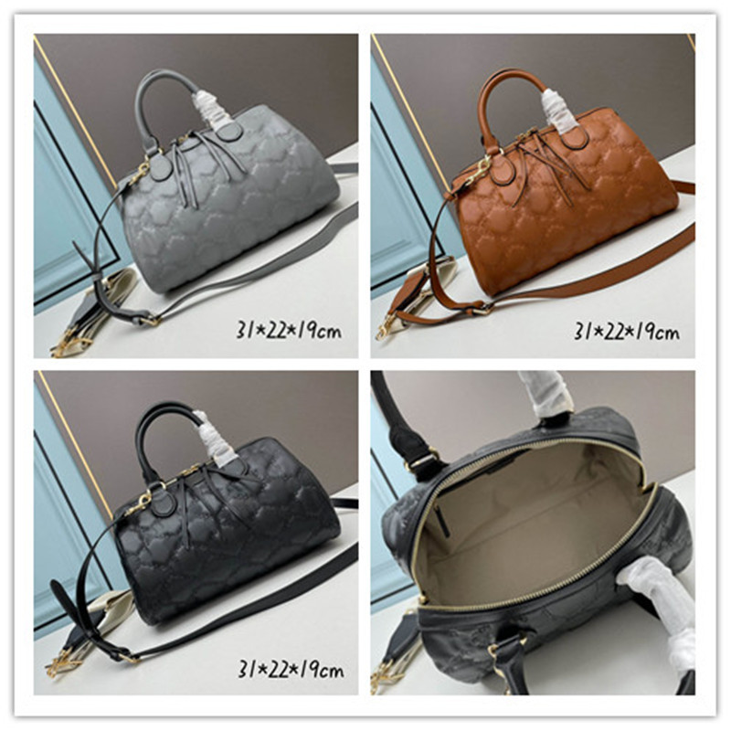 

Designer Luxury 702242 Matelasse Leather Tote Shoulder Black Leather Hand Bag DELB
