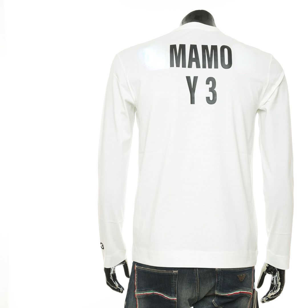

Y3 designer t shirt mens sweatshirt Summer cotton long sleeve T-shirt men women sports pullover tee, White