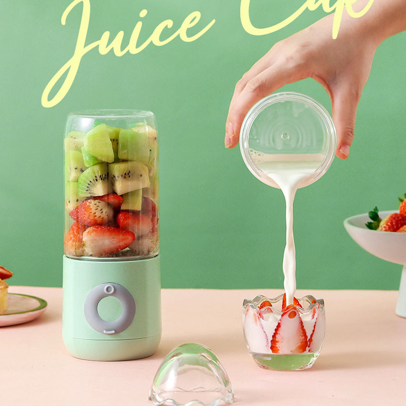 

500ml Mini Juicer Blender Portable USB Rechargeable Home Food Processor Smoothie Maker Mixer Machine Processor Cup