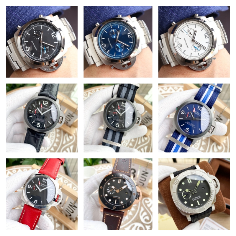 

V7-F Montre de luxe men Watches 47mm import 2555 automatic mechanical movement BMG-TECH case luxury watch Wristwatches, As picture