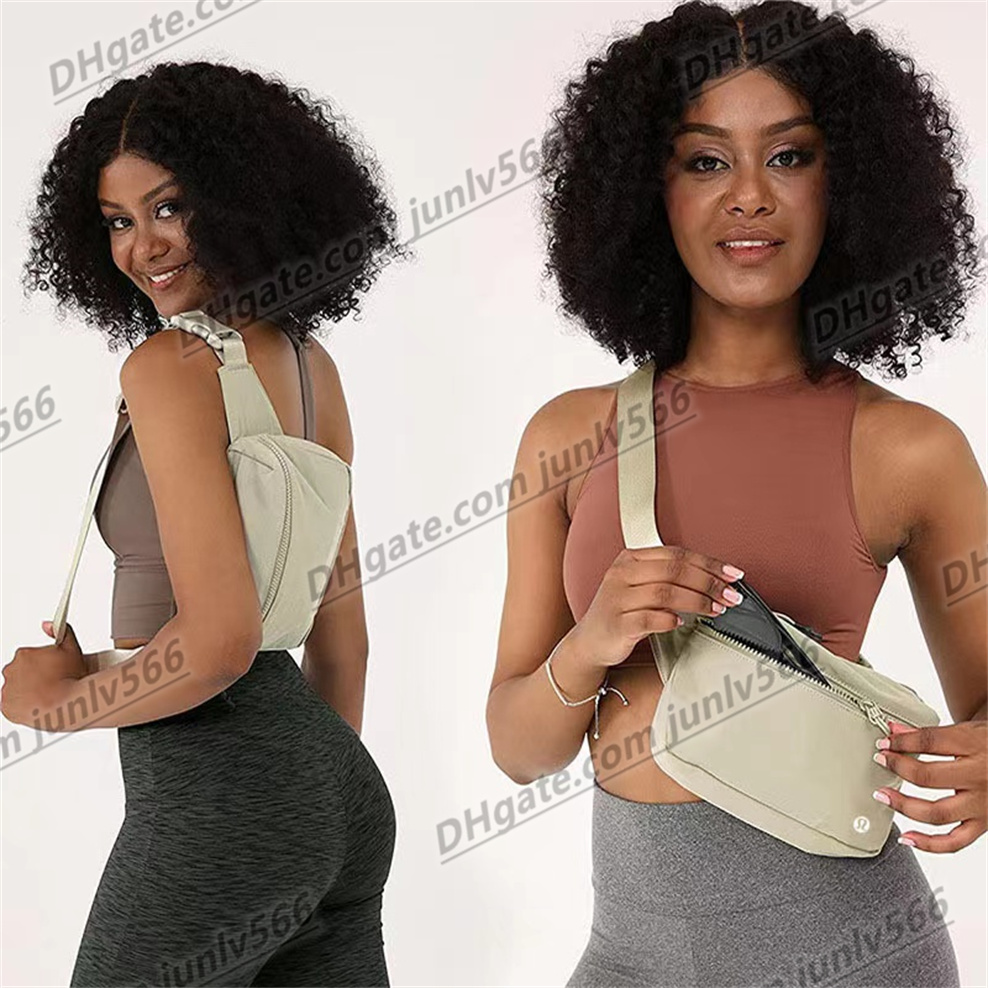

Luxury everywhere belt Bag lulu fanny pack designer bum chest yoga bag bumbag Nylon Womens men Shoulder Cross body Waist Bags fashion Wallet Handbags, A--2