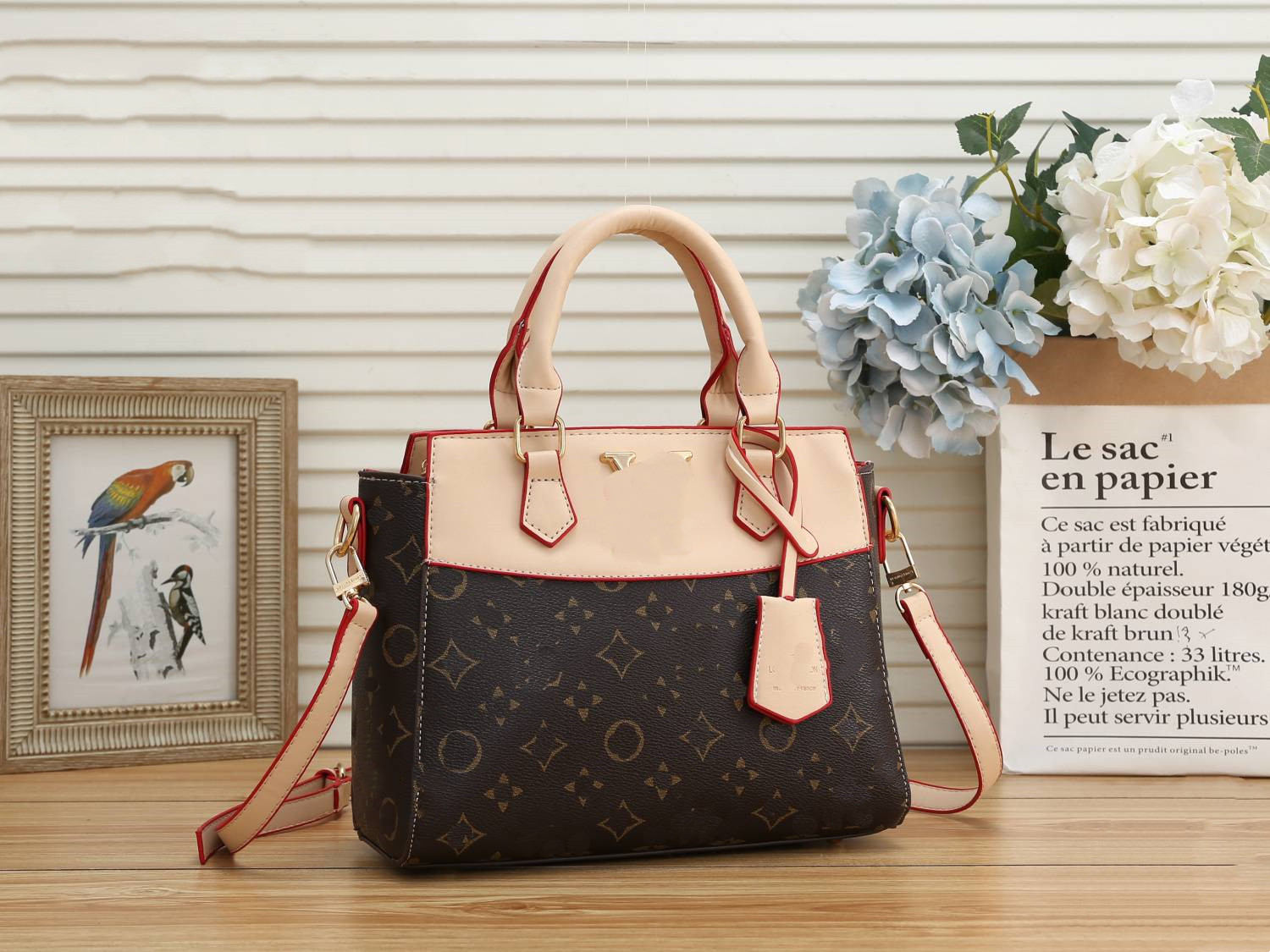 

Designers Luxury Bags For Womens Louiseity 1 Viutonity Handbags LVS Crossbody Shoulder The Tote Bag multicolour Capacity Versatile 7A High Quality wallet 68O4, Additional shipping