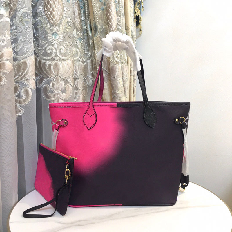 

Designer Bags Women Handbag Onthego MM The Tote Bag Monograms Fashion CrossBody Shopping Gradient Letter Leather Clutch Wallet Luxury Shoulder bags, 3#m20511 size 31x28x14cm