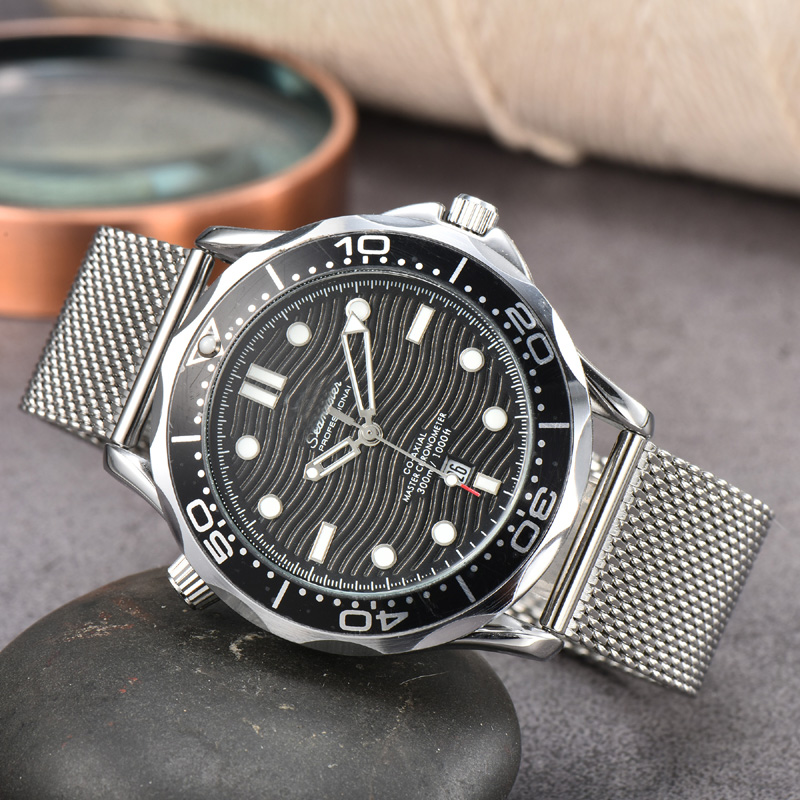 

Omeg Stainless steel Wrist Watches for Men 2022 New Mens Watches All Dial Work Quartz Watch Top Luxury Brand Clock Men Fashion g02, 02