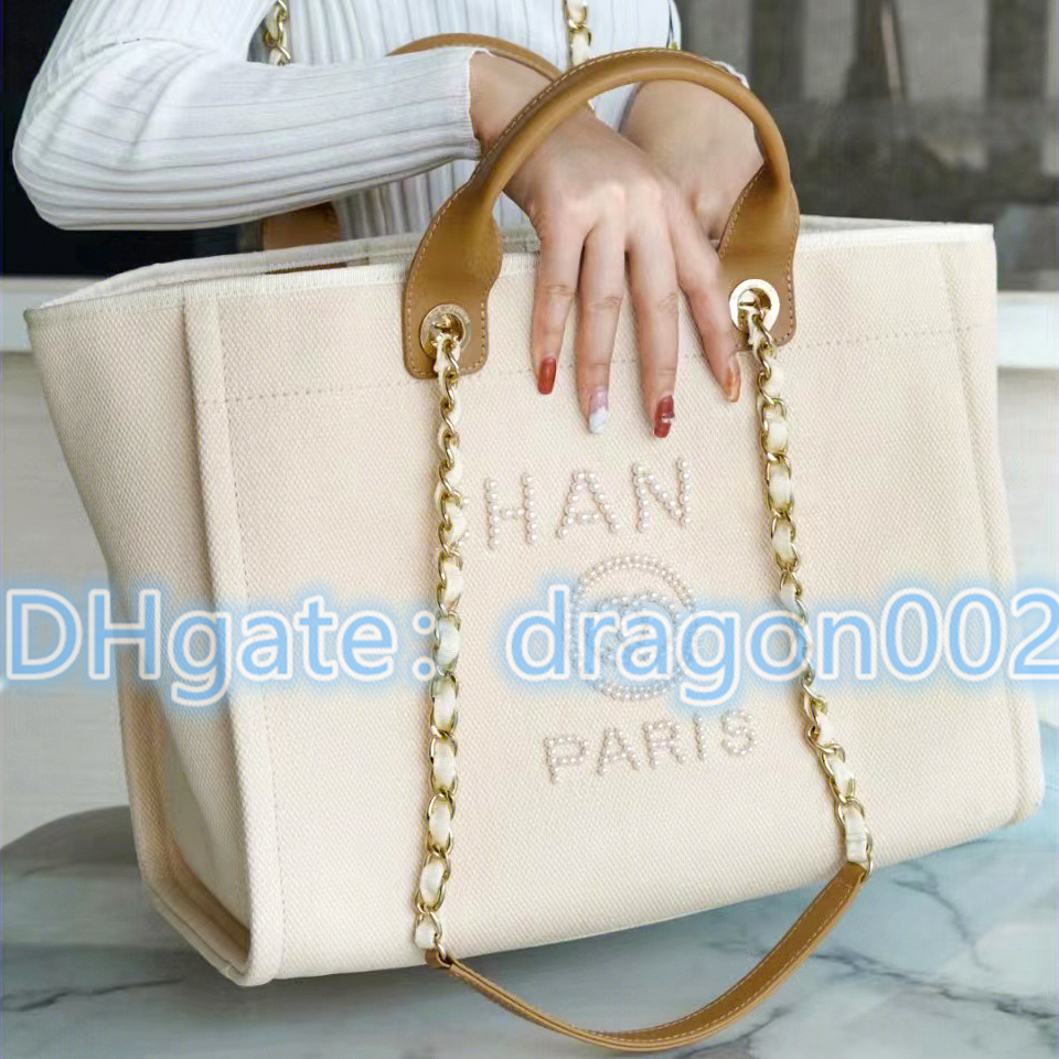 

Classic Clutch Flap Women's mens Shopping Bag famous tote embroidery Leather Linen deauville wallet Beach Crossbody pearl Handbag fashion Shoulder Luxury pochette, Carton