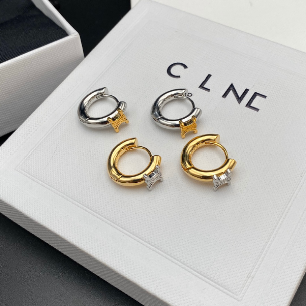 Boucle d'oreille de conception de luxe classique, charme de style de styliste, style pour jeunes femmes, match exclusif avec une marque de mode i