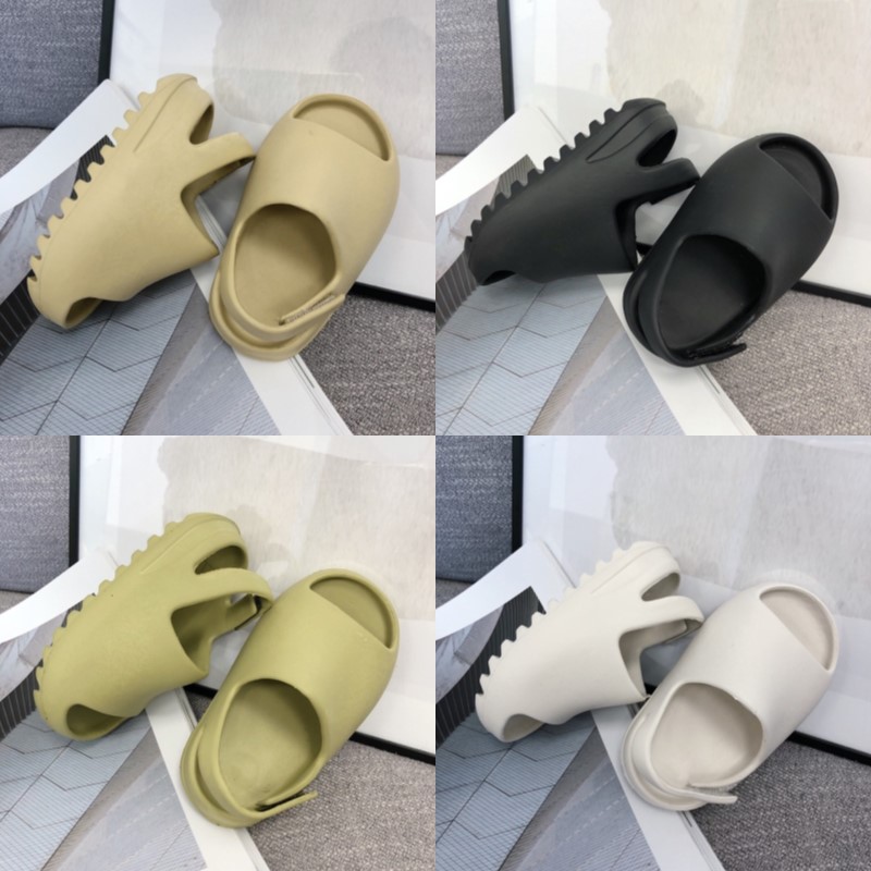 

Athletic Outdoor kids Toddlers runner slippers baby EVA shoe boys girls designer antiskid sneakers kid tainers Slides Infants Childrens Desert shoes Bone