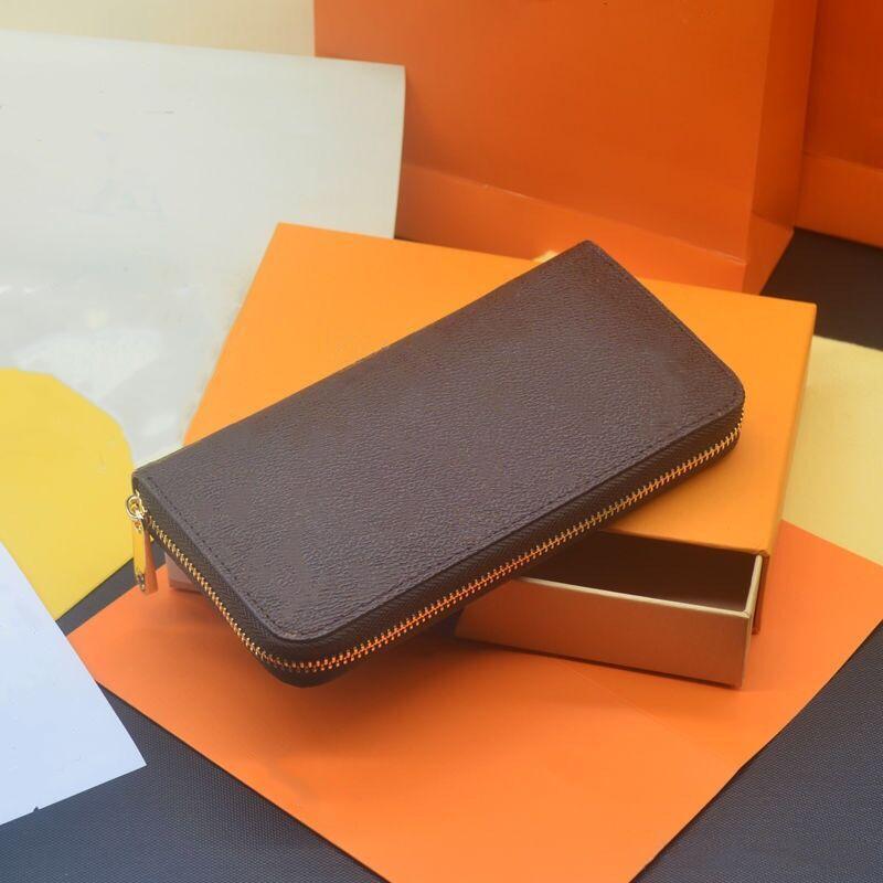 

Evening Bags Louiseity M60742 CLEMENCE WALLET Designer Women Zippy Long Canvas CLEMENCE Key Wallet Pouch Coin Purse Card Holder Case Mini Pochette Accessoires Cles, No box