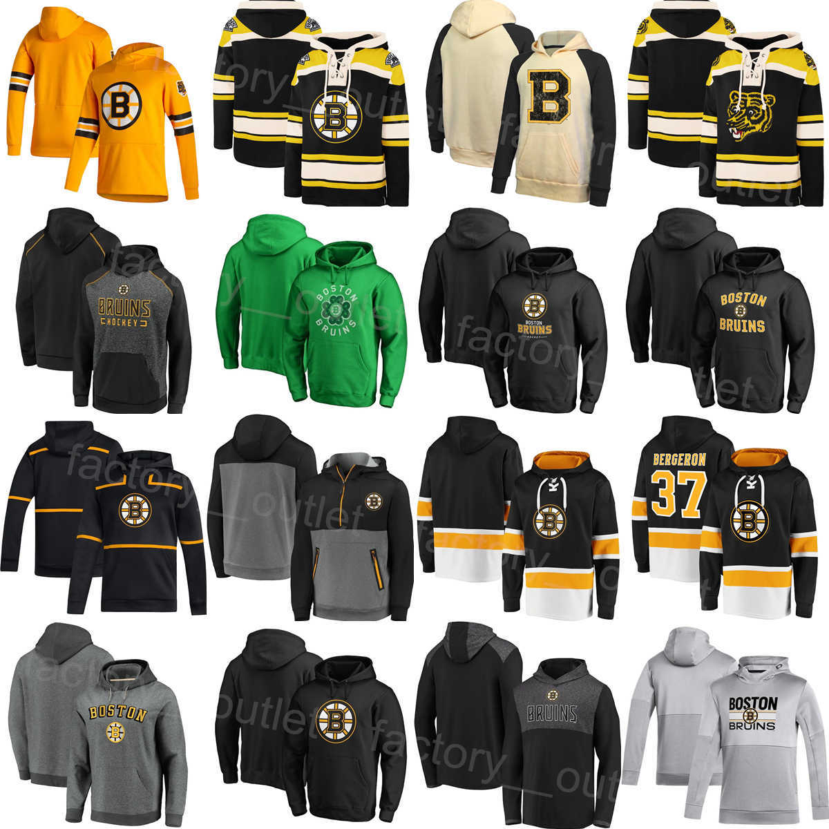 Boston Hockey Bruins 88 David Pastrnak Hoody Jersey Jackets 37 Patrice Bergeron Hoodies 71 Taylor Hall Hooded 73 Charlie McAvoy Sweatshirts Pullover