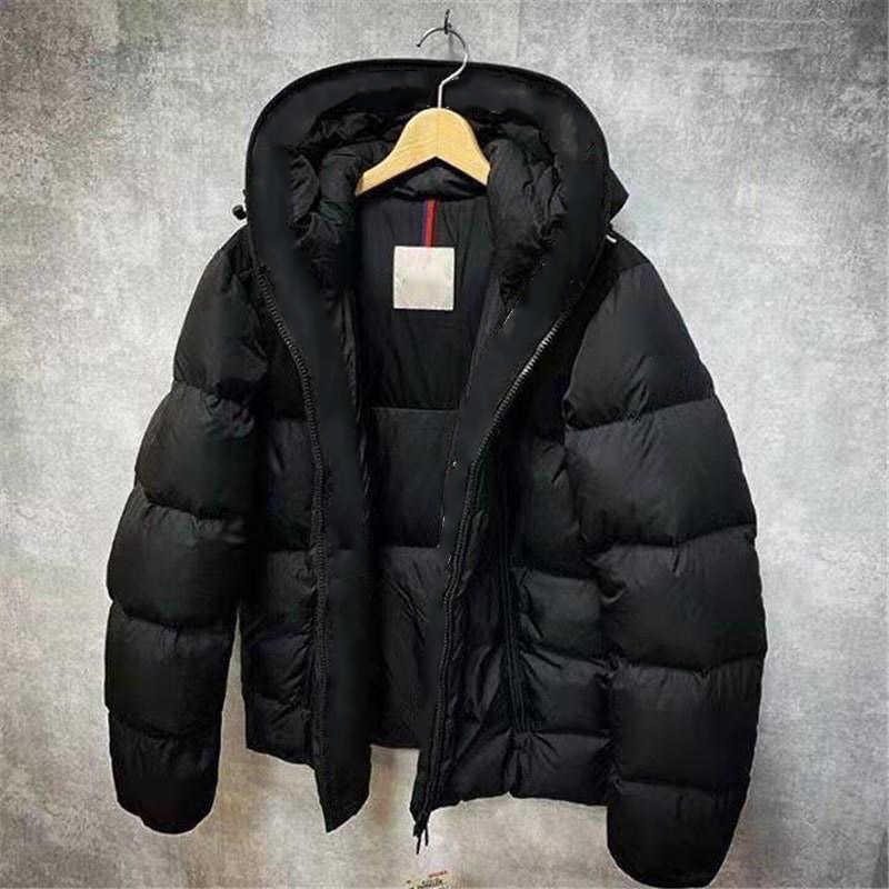 Mon mens designer doudounes hiver pur coton femmes veste parka manteau mode extérieur coupe-vent couple épais manteaux chauds