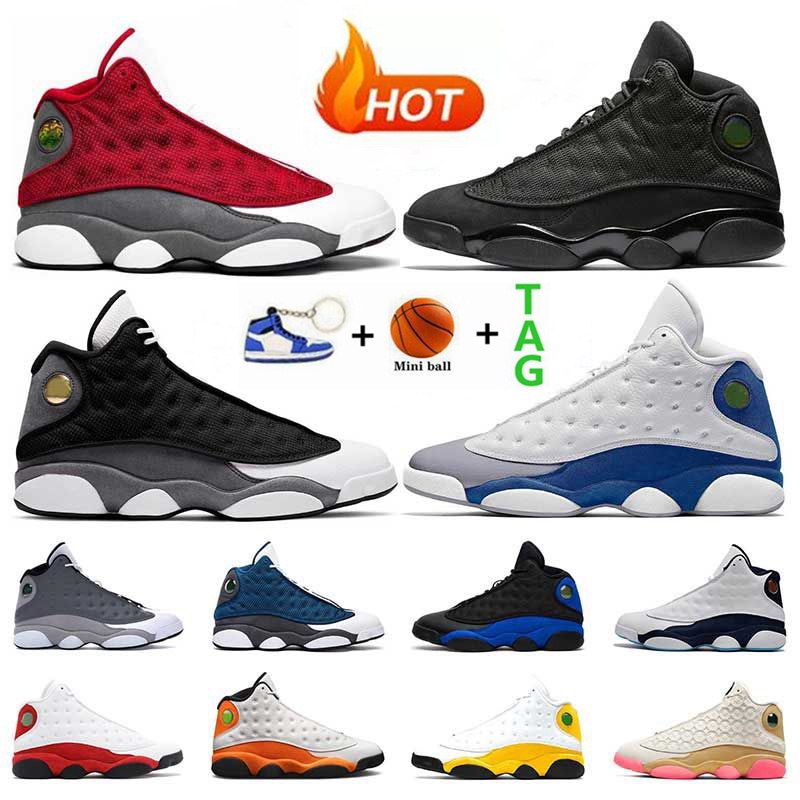

Mens Sneakers Jumpman 13 Basketball Running Shoes 13s University Blue Red Flint Hyper Royal Court Purple Atmosphere Grey Bred Women Sports Trainers, 29