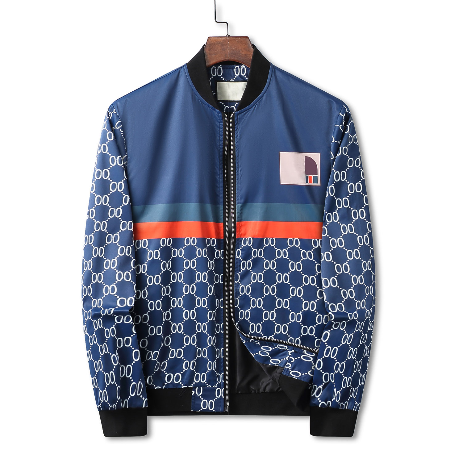 

Designer Jackets Fashion Zipper Coats Milano Tops quality European American mens Autumn winter streetwear overcoat casual jacket Man Print Outerwear #G22039, Extra freight (not jacket)