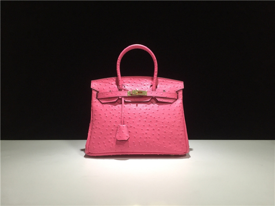 

High-quality Luxury Single Shoulder Diagonal Platinum Bag Cow Leather Women's Bag Handbag Fashion Big Ostrich Pattern, Red