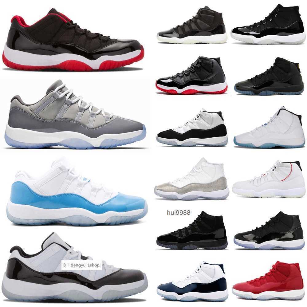 

Jumpman 11 11S Basketball Shoes Women Sneakers 25Th Anniversary Low White Bred Legend Blue Pantone Citrus Space Jam Iridescent C designer OG air shoe, # 22