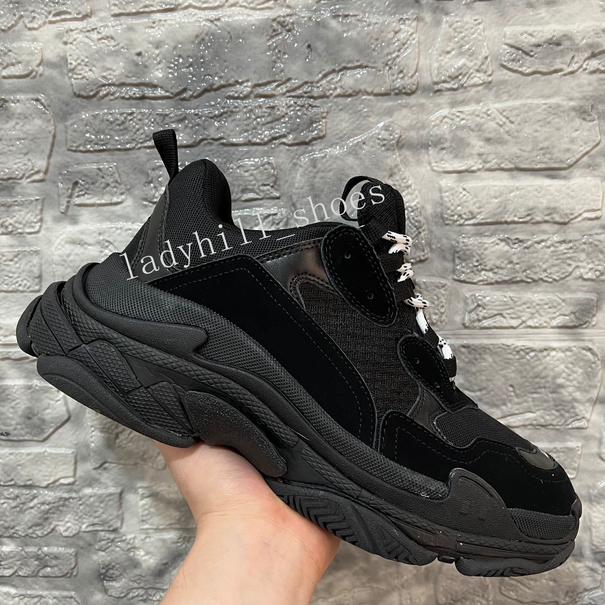 

2022 men woman shoe womens Designer triple s Trainer Platform Classic triples Casual Shoes Paris triple-s 17FW old Dad large increasing tripler sneakers sports 35-45