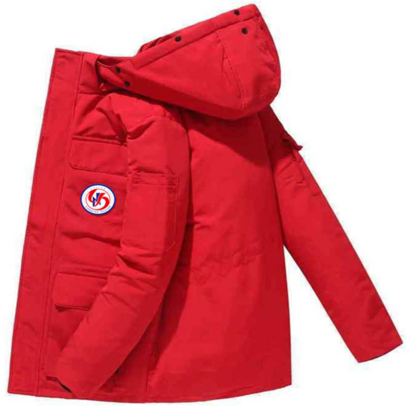 Designer Luxury Goosie Down Jacket Fur Ruff Women CG Winter Fit Warm Canadas White Goosing Coat Exterior Pockets Zipper Stretch Rib Cuff The 5AHi-image-813603351