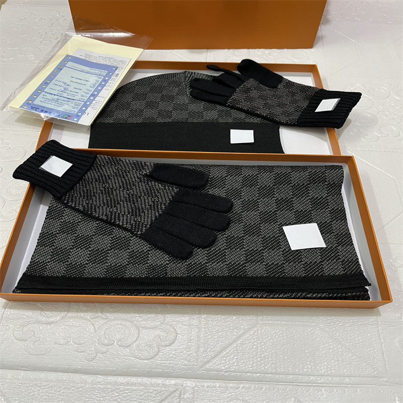 

2022 Classic Fashion wool trend hat scarf set top luxury acne hats men and women fashions designer shawl cashmere scarfs gloves suitable for winter