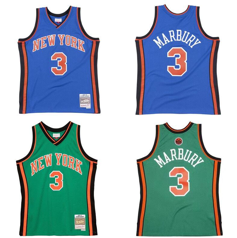 

Stitched Stephon Marbury basketball Jersey S-6XL Mitchell & Ness 2005-06 06-07 Mesh Hardwoods Classics retro version Men Women Youth jerseys, Stitched jersey