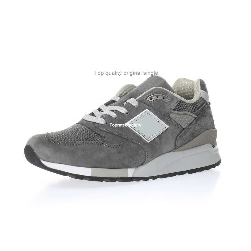 

Sports Shoes Sneakers Running Shoe Womens Trainers M998 Grey White Classic Suede Mens Leather Women Sneaker M998Ch