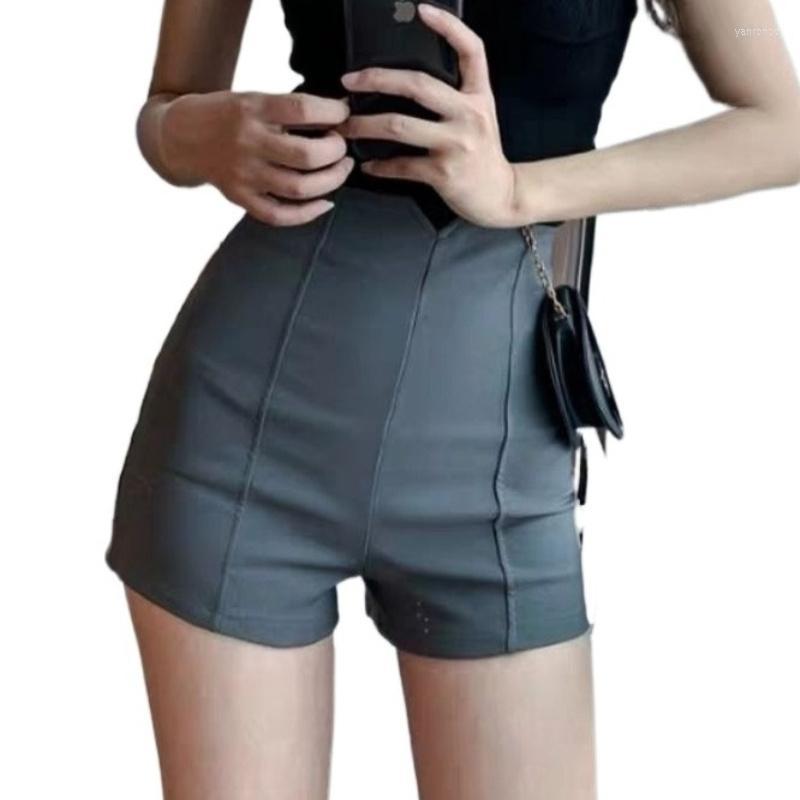 

Women's Shorts Women's Fashion Summer Lady Clothing High Waist Booty Women's Pantalones Cortos De Mujer Snack ShortsWomen's, Black