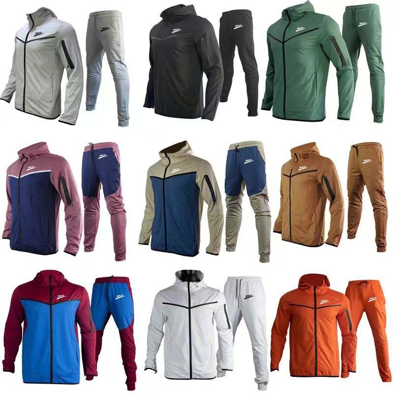 

2023 NKIT Designer Men Jacket Pants Suit Sportwear Woman Tech Fleece Tracksuit Mens Long Sleeve Jacket Pant Jogger Tracksuits Bottoms, Set 1