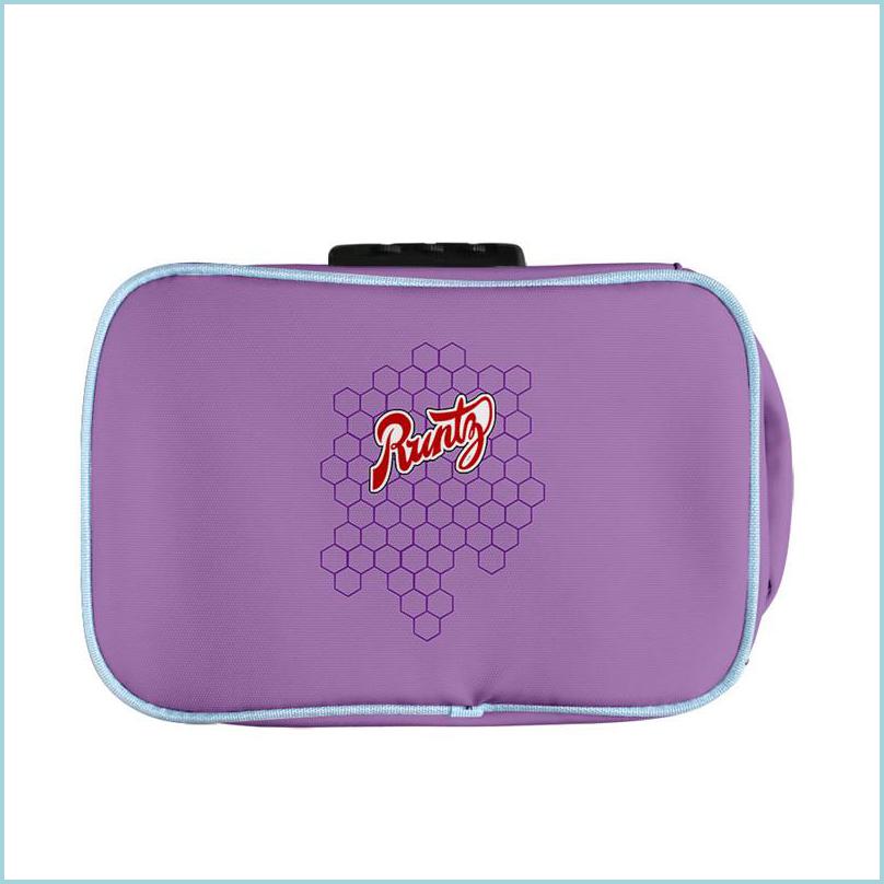 

Outdoor Bags 13 Color Runty Smoking Smell Proof Bags Carbon Lined Cosmetic Bag With Combination Lock Cigar Herb Tobacco Storage Stas Dhw2D, #8