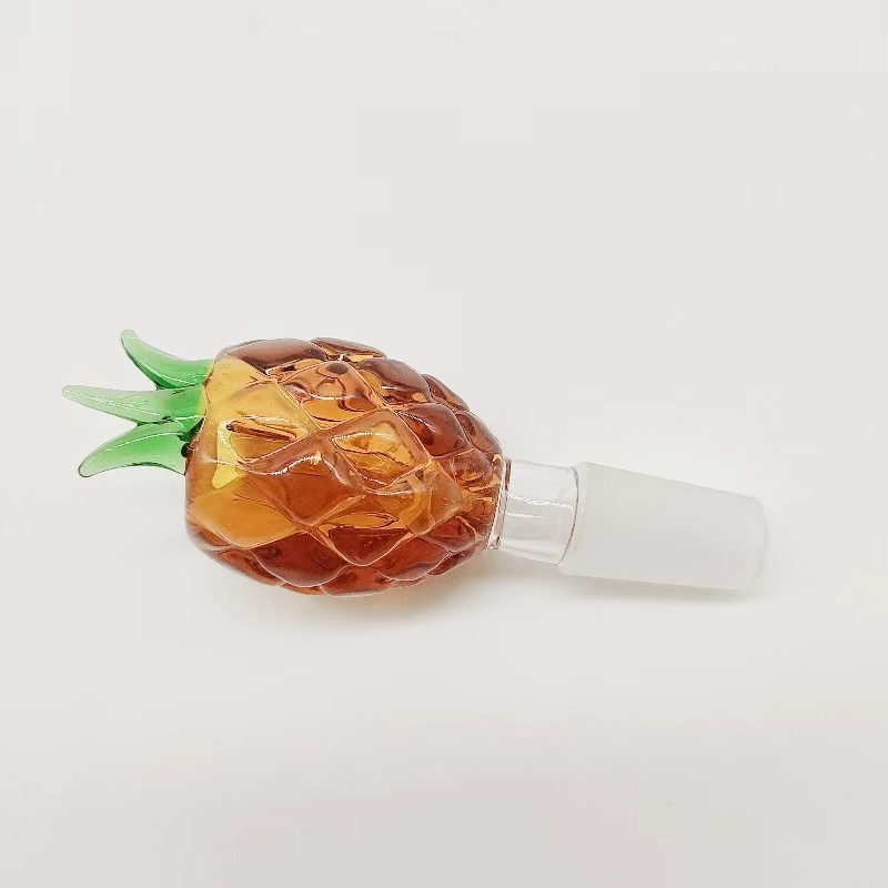 

DPGB126 Smoking Accessories Colored Pineapple Style Glass Bong Bowl