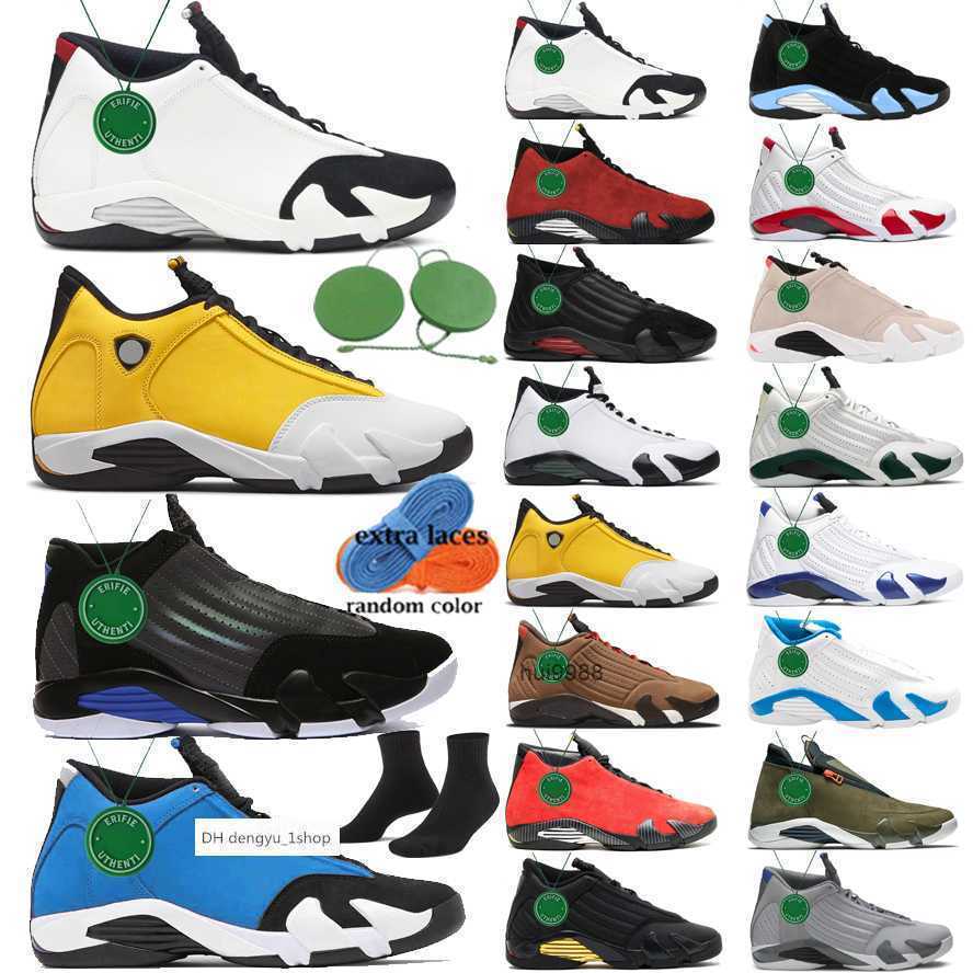 

Basketball Shoes Trainer Sneakers White Royalty Playoff Gamma Blue Jordens 14S Mens Maxs 14 X Utility Grind Indigo Flu Game Dark Co designer OG air shoe, Color # 21