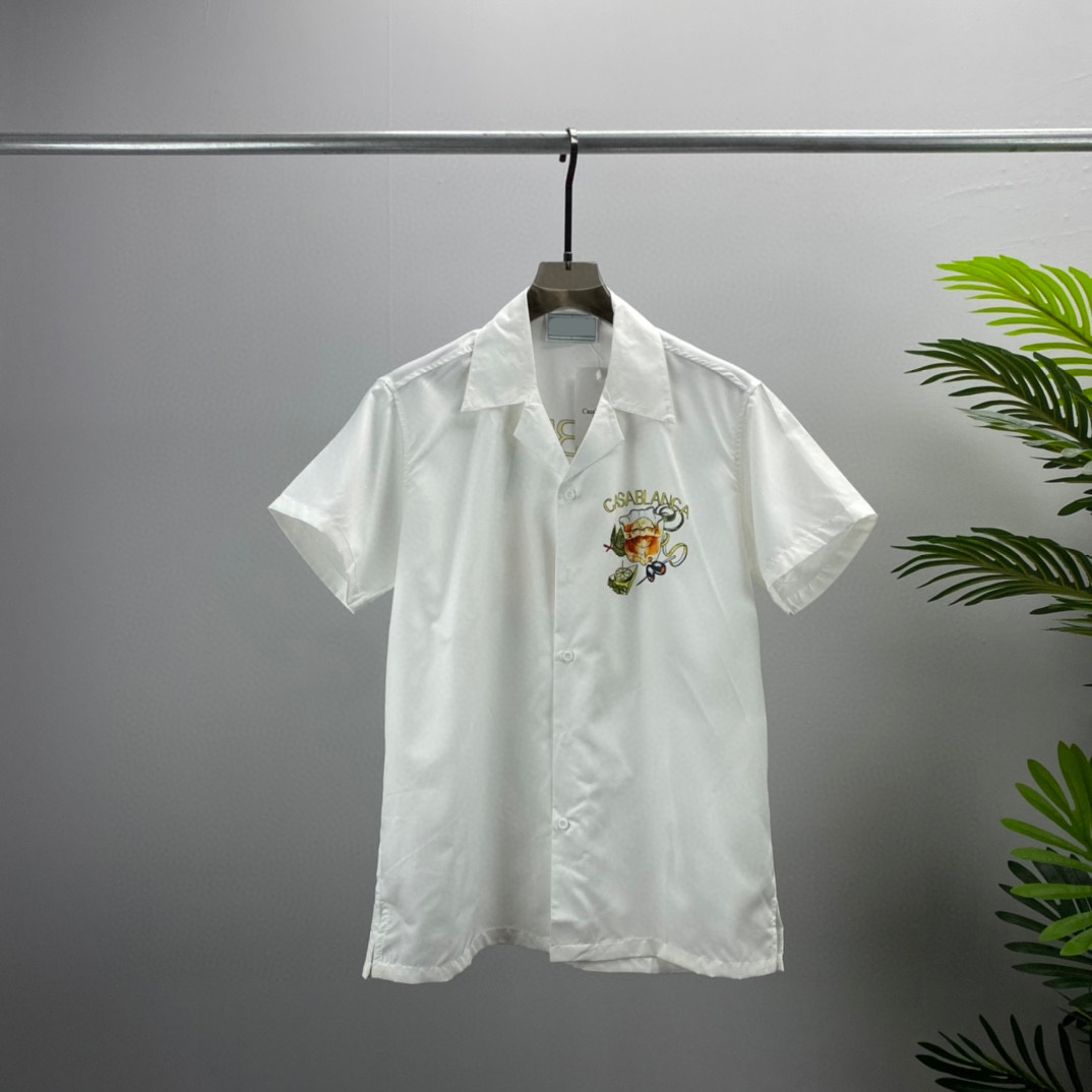 

Men's Plus Tees & Polos Round neck embroidered and printed polar style summer wear with street pure cotton rqy6