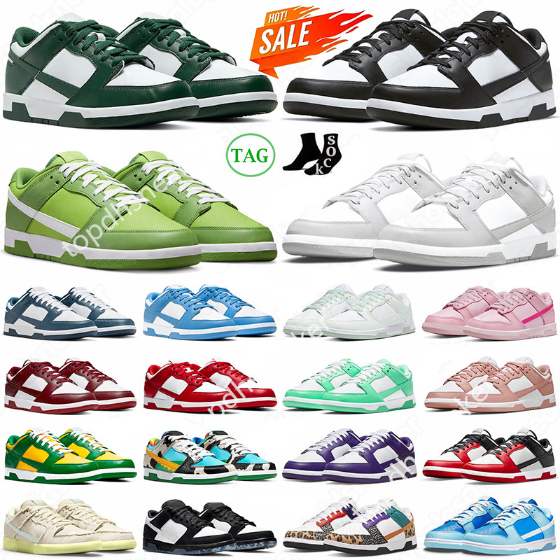 

Medium olive Running Shoes Trainers Sports Sneakers Panda Pink Team Green White Black Georgetown Sail Coast Lows Unc Strangelove Chicago Gai Men Women, (29) 36-40