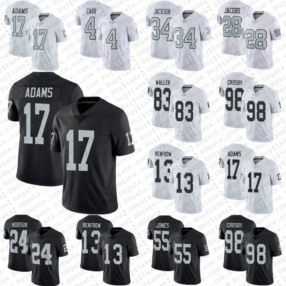 

Untouchable Jersey 17 Davante Adams 98 Maxx Crosby Darren Waller Derek Carr Football Raiders''Nfl''Jerseys Hunter Renfrow Josh Jacob Chandle, Women