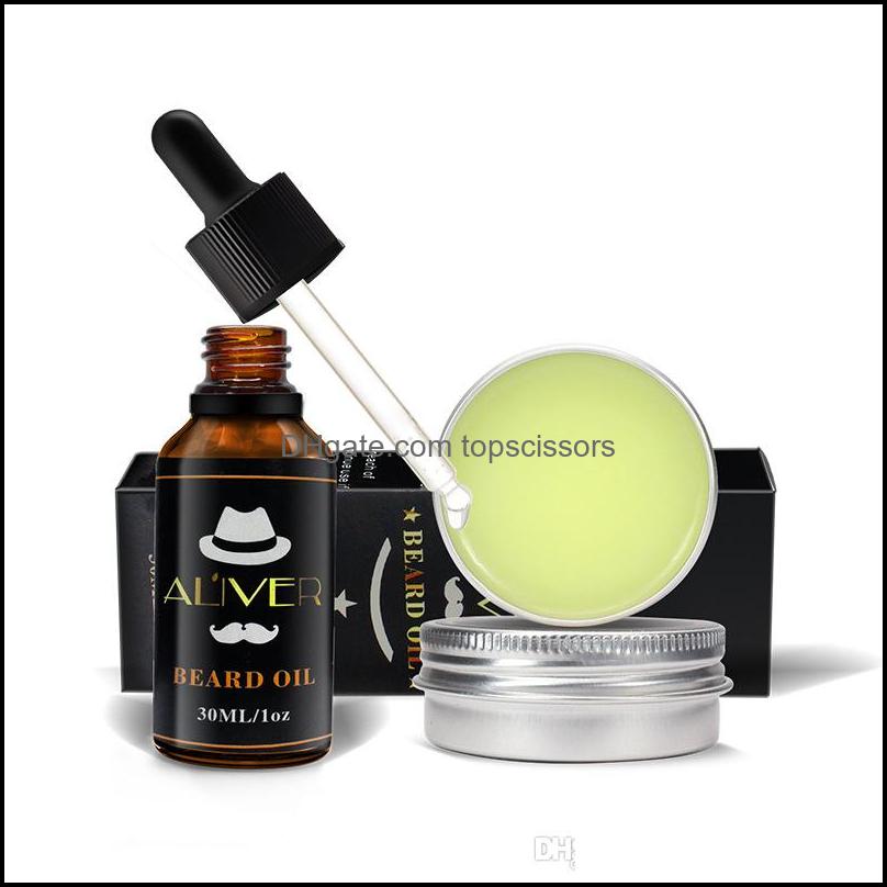 

Aftershave Aliver Natural Organic Beard Oil Wax Balm Hair Products Leavein Conditioner For Soft Moisturize Health Care Drop Delivery Dhxxq