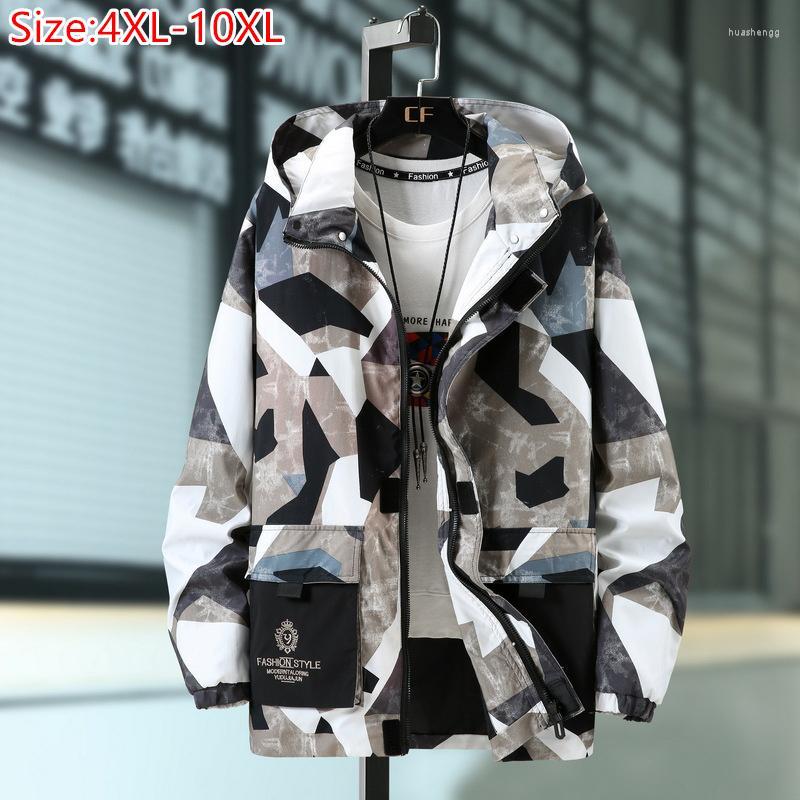 

Men's Jackets Men's 10XL Loose Men Jacket 150KG Outdoor Cargo Pattern 9XL Oversized Plus Hooded Autumn Spring 8XL Coat Male 7XL Hoodies, 2081 no.1