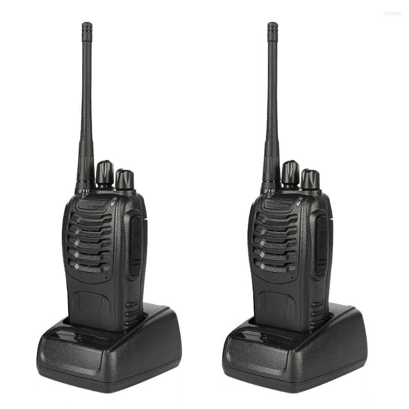 

Walkie Talkie 2PCS 5W 1500mAh Ham Radio Bulit-in LED Two Way USB Rechargeable Walkie-talkies Handheld