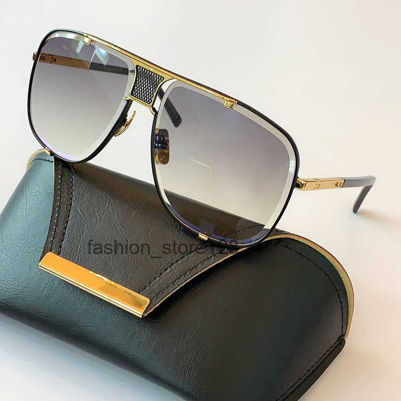 

Designer glasses Sunglasses Designer Men Women Dita Mach Five 87 Metal Frameless One Piece Luxury Brand Sunglasses Original quality highs